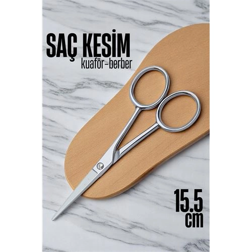 Kobalt Çelik Saç Kesim Makası Kuaför Berber Saç Kesim Makası Kuaför ekipmanları 15.5 cm 721642