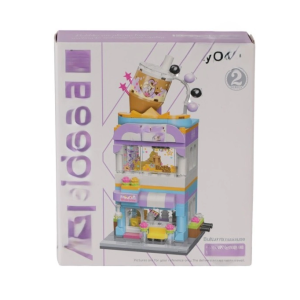 KP0108 BUBBLE TEA KAFE 302 PARÇA BLOCK OYUNCAK