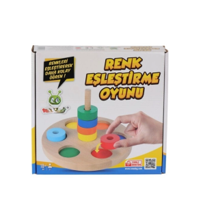 KR136 RENKLİ HALKA EŞLEŞTİRME OYUNU