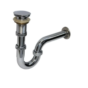 Krom Lavabo Sifonu Stoplu Pop-Up 32 mm