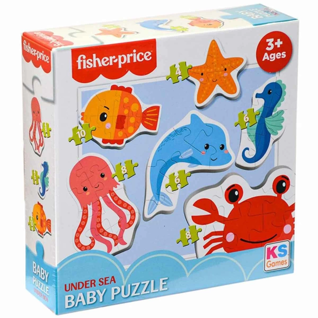 KS  Baby Under Sea 6 in 1 Puzzle