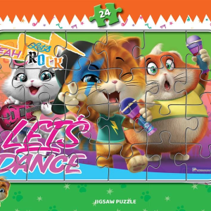 Ks Games 24 Parça Cats  Frame Puzzle