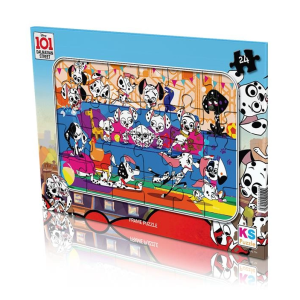 Ks Games 24 Parça Dalmation Frame Puzzle