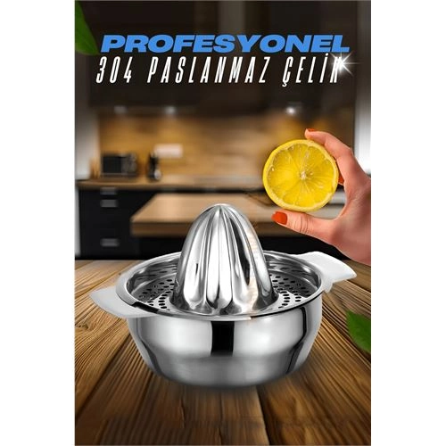 Limon Sıkacağı 304 Paslanmaz Çelik Meyve Sıkacağı  Profesyonel 721517