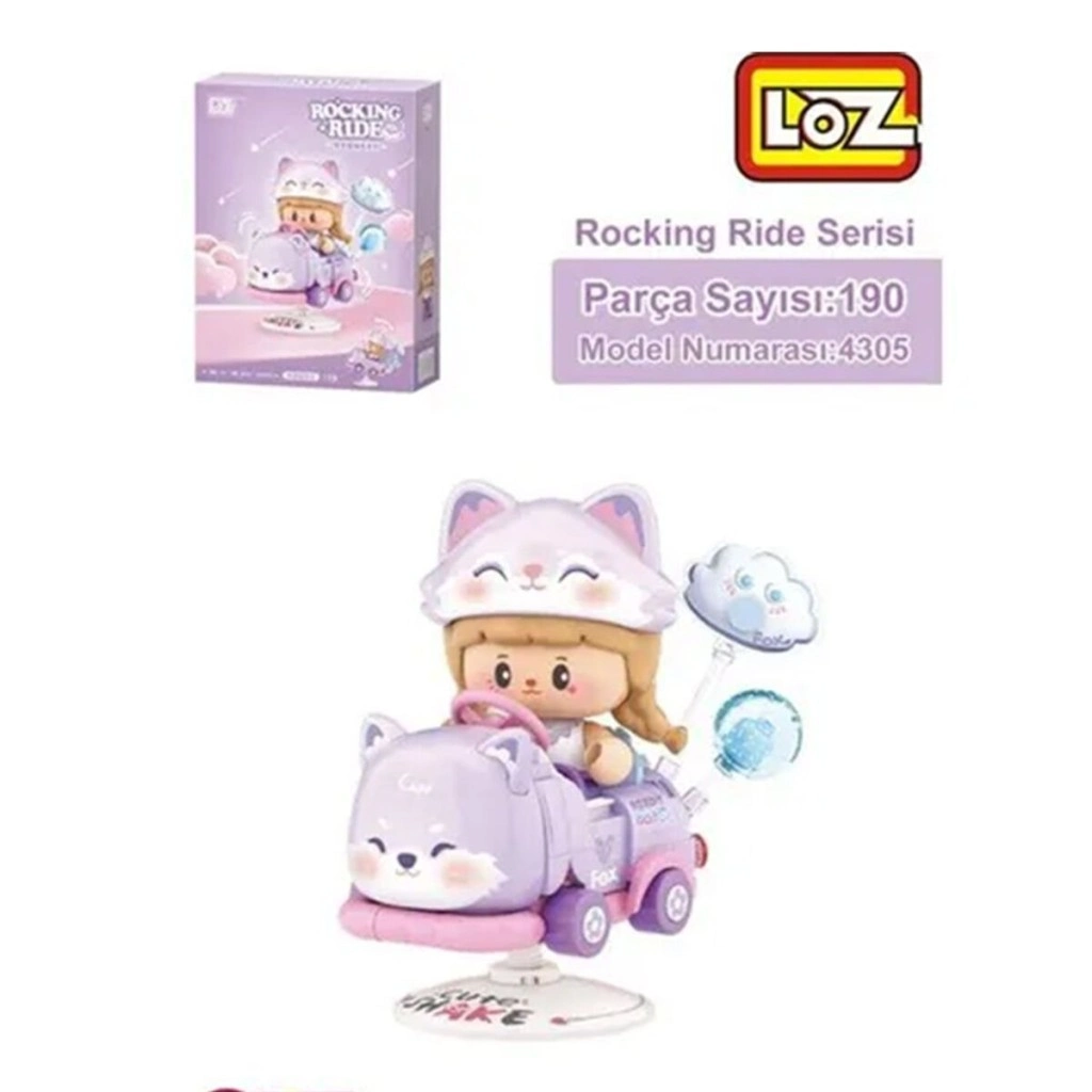 LZ-4305  FOX SALLANMA SÜRÜŞÜ 190 PARÇA BLOCK OYUNCAK