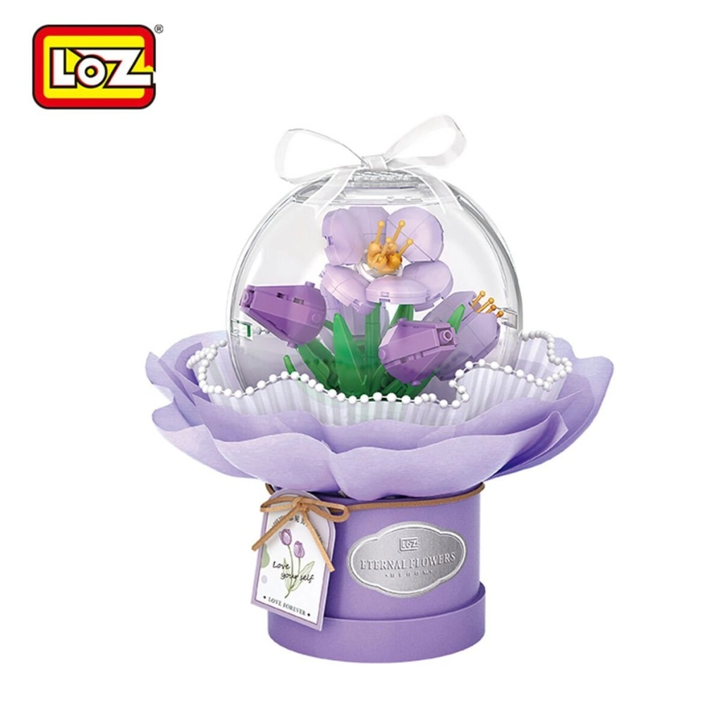 LZ1297   LEDLİ E BUKETİ  BLOCK OYUNCAK 272 PARÇA