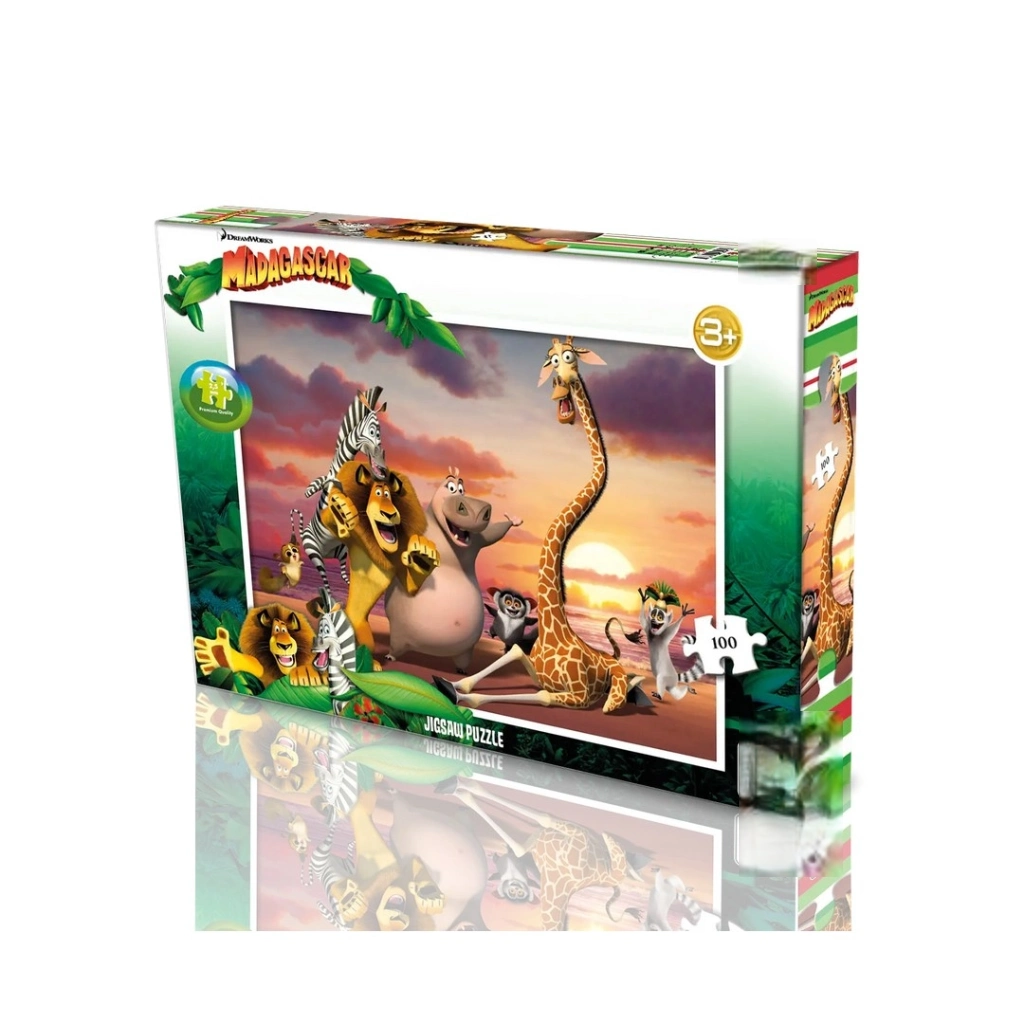 Madagascar Puzzle 100 Parça