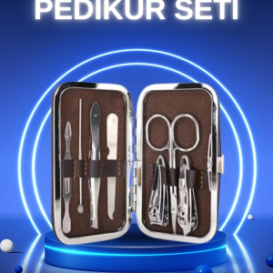 Manikür Pedikür Seti 7 Parça Tırnak Mantarı Tırnak Batığı Temizleme Taşınabilir