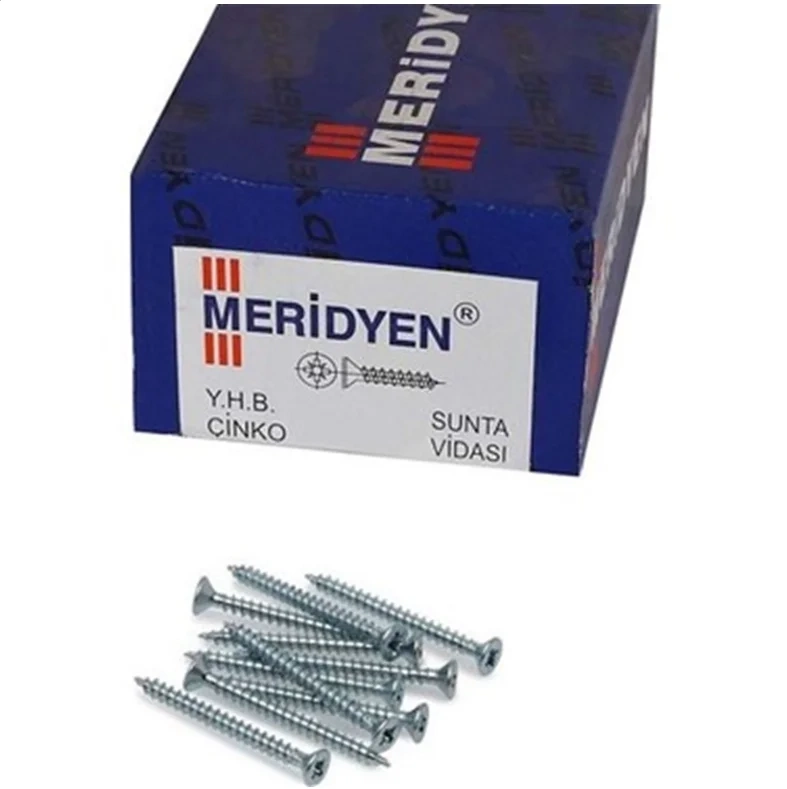 MERİDYEN SUNTA VİDASI 4.0X60 MM 15 ADET