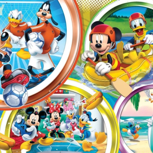 Mickey Mouse Puzzle 200 Parça