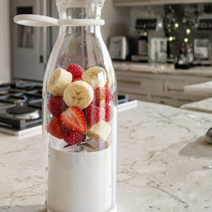 Mini Smoothie Blender USB Şarjlı 380 ml Taşınabilir ve Hafif Tasarım