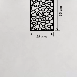Modern Bağlantı Temalı Ahşap Duvar Tablosu - 25x35 cm Lazer Kesim Soyut Pano