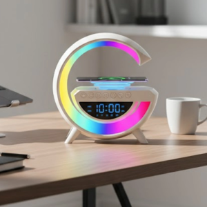 Modern RGB Işıklı Kablosuz Hoparlör Uzun Süreli Müzik Keyfi