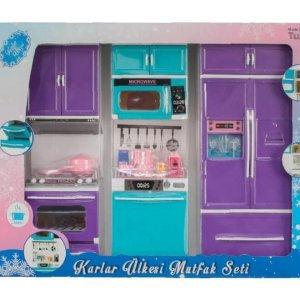 OYD-02348 KARLAR ÜLKESİ 3LÜ DOLAP SETİ-OYD