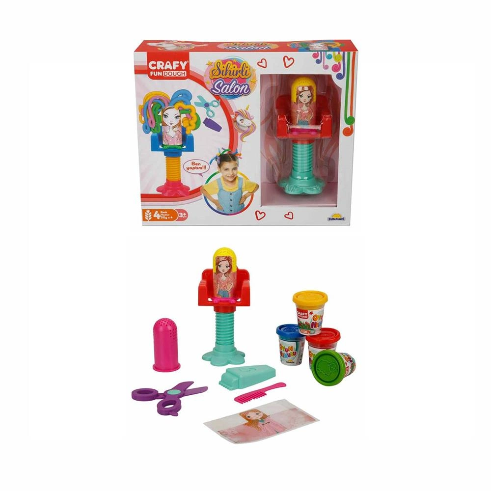 OYUN HAMUR SET ORT SİHİRLİ SALON 4X50GR