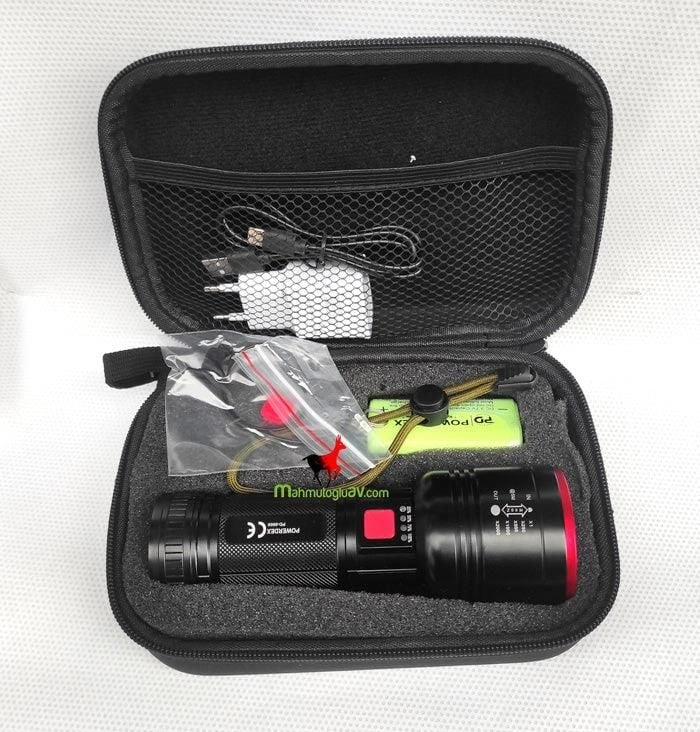 Powerdeks PD-9000 Profesyonel Avcı Feneri 1 Powerdeks PD-9000 Profesyonel Avcı Feneri