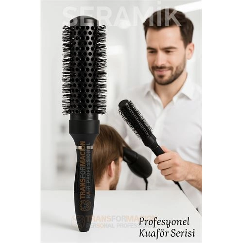 Profesyonel Kuaför 50 mm Ceramic Ionic Nano Fön Fırçası – 32 cm Uzunluk, Profesyonel Kuaför Serisi 722300