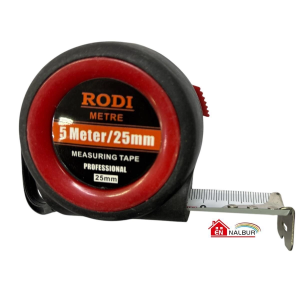 Rodi Şerit Metre 5 Metre 25 mm