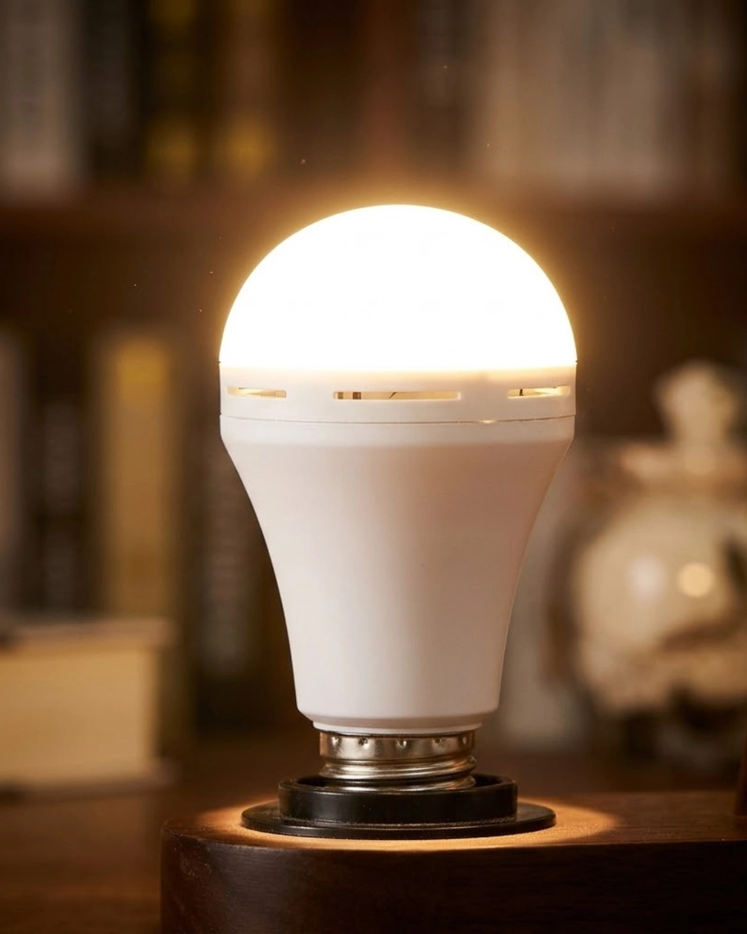 Şarj Edilebilir LED Ampul 35 Watt Soğuk Beyaz Uzun Ömürlü Tasarruflu 1 Şarj Edilebilir LED Ampul 35 Watt Soğuk Beyaz Uzun Ömürlü Tasarruflu