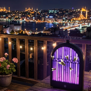 Şarjlı UV Sivrisinek Öldürücü Lamba Sessiz ve
