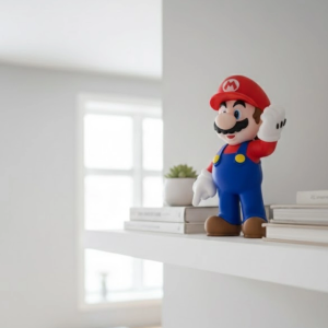Süper Mario Figür Biblo Dekoratif Oyun Temalı Masa Süsü