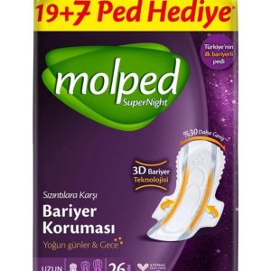 SüperNight Süper Gece Ped 26 Adet