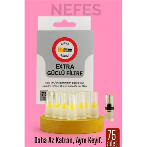 Transformacion 75'Lİ Filtreli Ağzılık Extra Güçlü Sigara Filtresi 722248