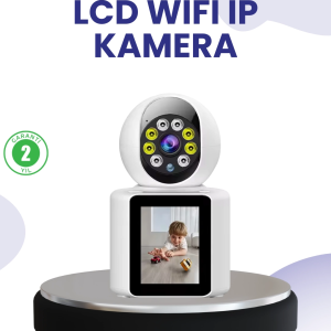 WiFi İç Mekan Kamera 2K Gece Görüşlü Çift Yönlü Görüntü Konuşma Destekli
