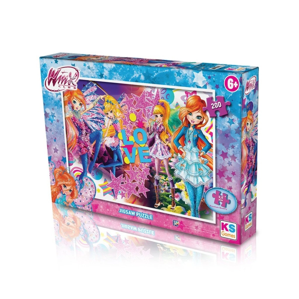 WINX113  Winx / 200 Parça Puzzle