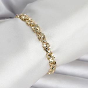 Xuping Kelebek Model Gold Renk Kadın Bileklik