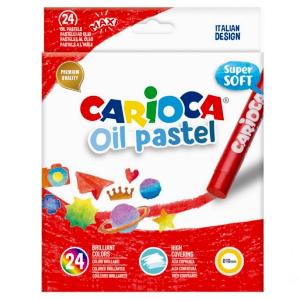 Yağlı 24'lü Pastel Boya Kalemi 43278