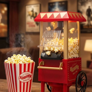 Yağsız Popcorn Makinesi Sıcak Hava ile Hızlı Patlatma