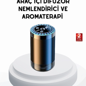 Yıldız Projeksiyonlu Araç İçi Hava Nemlendirici ve Difüzör