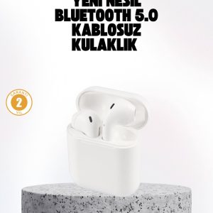 Hızlı Şarj Destekli 2. Nesil Bluetooth 5.0 Ergonomik Kulaklık