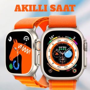 Uyku ve Nabız Takipli Wireless Şarjlı Akıllı Saat Android ve iOS Uyumlu
