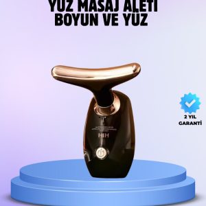 Yüz Masaj Aleti Boyun ve Yüz EMS Güzellik Cihazı Cilt Sıkılaştırma Cilt Gençleştirme Cihazı