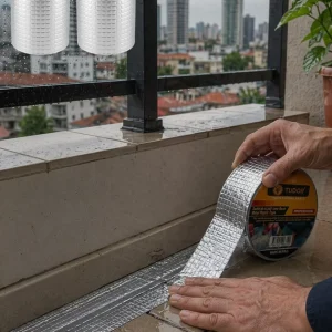 2 Li Set Çok Amaçlı Tamir Bandı Çatı PVC Boru İzolasyon Bandı