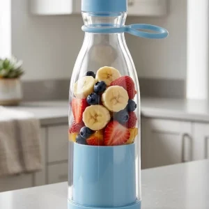 Şarjlı Taşınabilir Blender 380 ml USB Kablosuz Smoothie ve Meyve Karıştırıcı