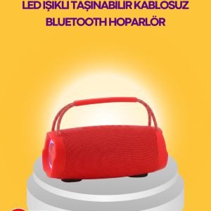 10W Güçlü Stereo Ses Sunan IPX6 Bluetooth Hoparlör
