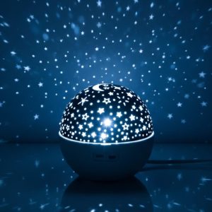 Çocuk ve Yetişkinler İçin Yıldız Projektör Gece Işığı
