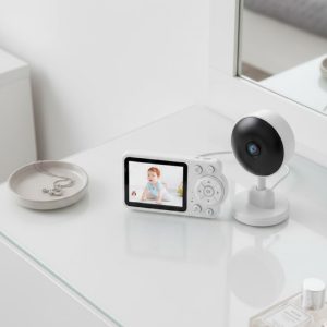 FHSS Teknolojili Güvenli Bebek Monitörü Net Görüntü