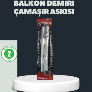 Balkon Demiri Çamaşır Askısı Kare Demirlere Uygun Dayanıklı Tasarım