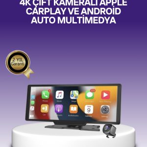 Volkswagen Golf Polo Passat Jetta Tiguan BMW 3-5 Serisi CarPlay Android Auto 10.26” Ekran