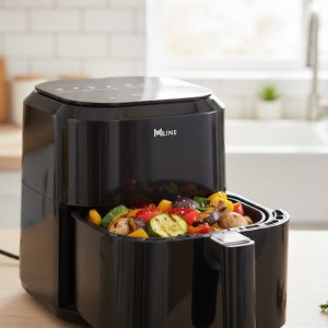 4 Litre Cam Hazneli 1360W Ayarlanabilir Isılı Airfryer