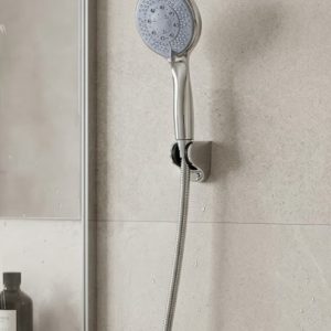 Çok Fonksiyonlu 4 Kademeli El Duşu Seti Spiral Hortumlu Banyo Duş Başlığı
