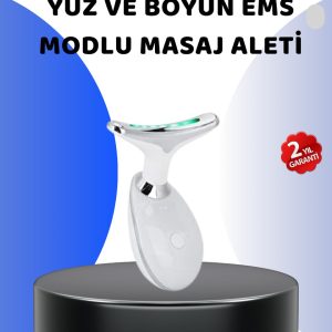 Yüz ve Boyun İçin LED Işık Terapili Bakım Cihazı