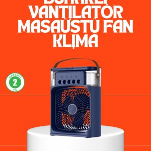 Ayarlanabilir Hız ve Yönlü Yüksek Performanslı Masaüstü Fan