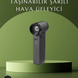 Araç İçi ve Ev İçin Güçlü Hava Üfleyici Toz Temizleme Makinesi