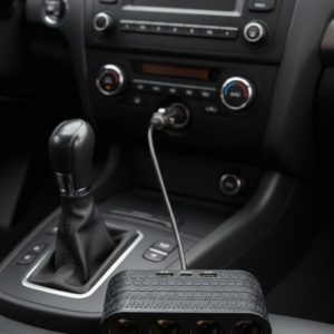 Araçlar İçin 4’lü Çakmak Çoklayıcı Type C USB ve Koruma Sistemli