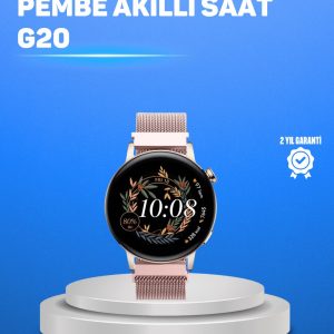 Kablosuz Şarjlı Tam Ekran Akıllı Saat – Türkçe Dil Desteği ve Uzun Pil Ömrü